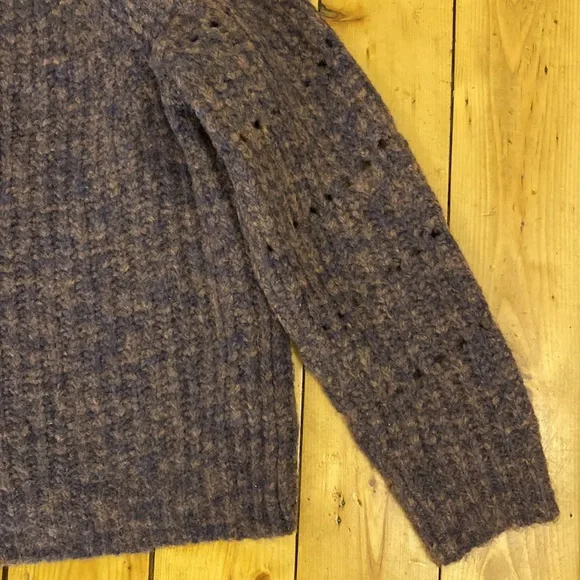 Madewell Purple Turtleneck Sweater - Picture 6 of 9